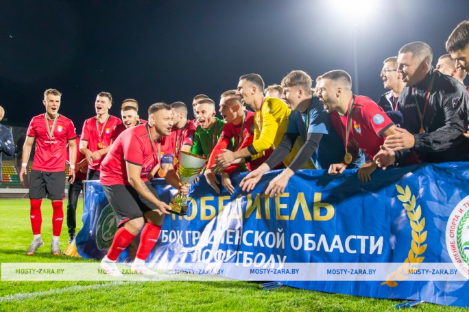 Собрали чемпионский сет: ФК «Мосты» стали обладателями Кубка Гродненской области!