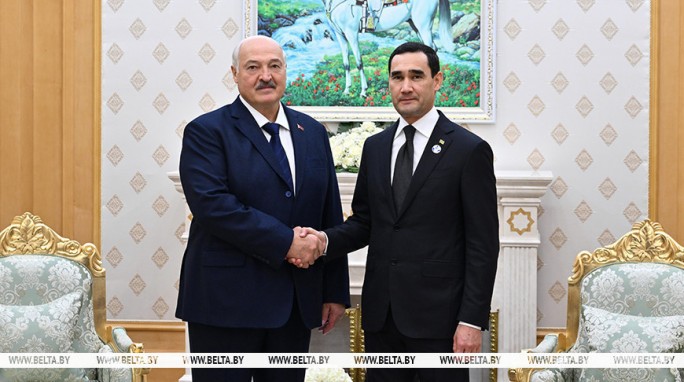 Александр Лукашенко встретился с Президентом Туркменистана