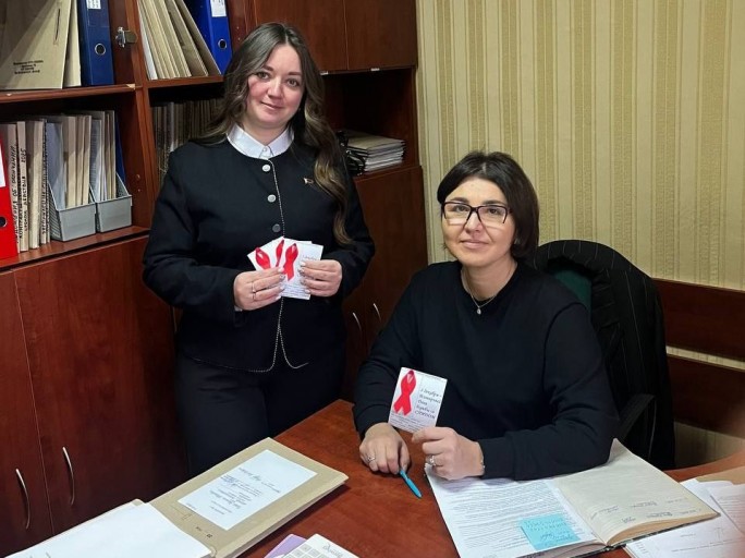 Акция «Красная лента» в Мостовской сельхозтехнике