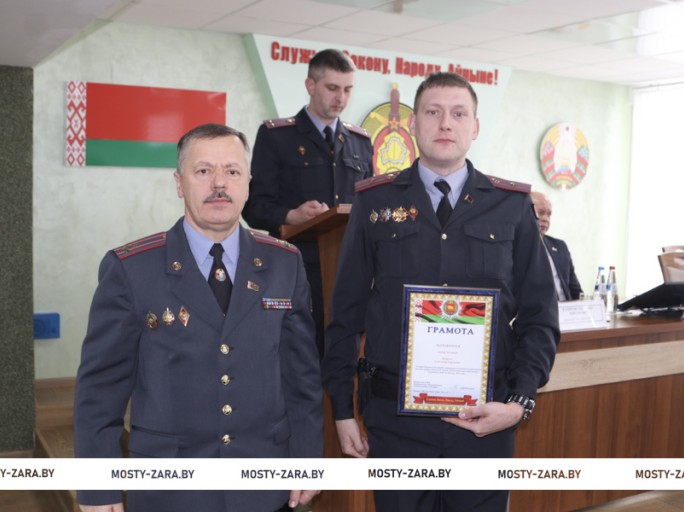 В Мостовском РОВД подвели итоги оперативно-служебной деятельности за 2025 год